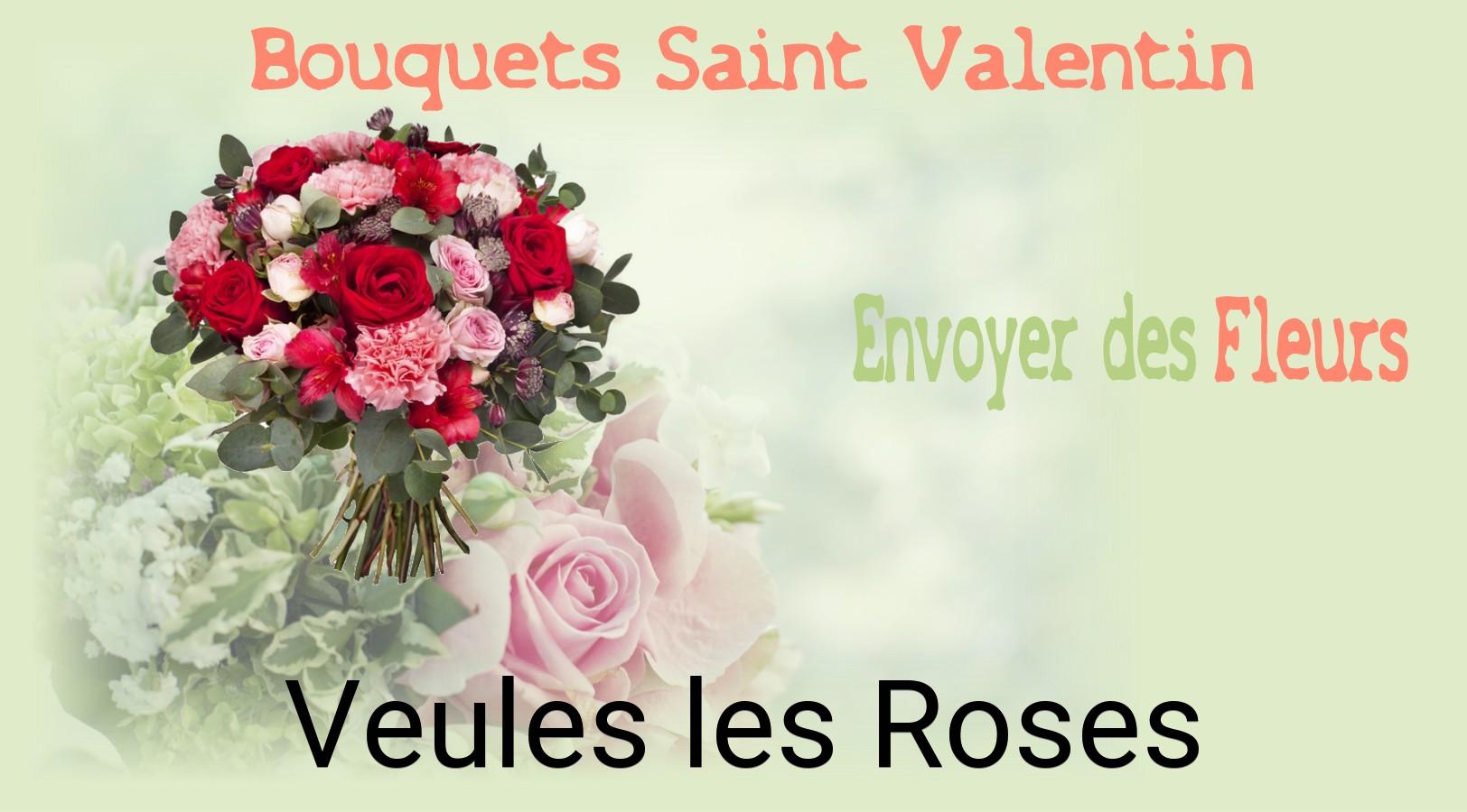 Roses de Saint-Valentin livrées à Veules-les-Roses